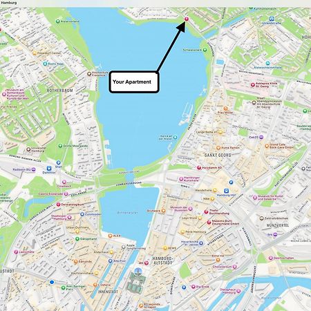 The Suites Alster Waterfront Family Apartments Hamburg Ngoại thất bức ảnh