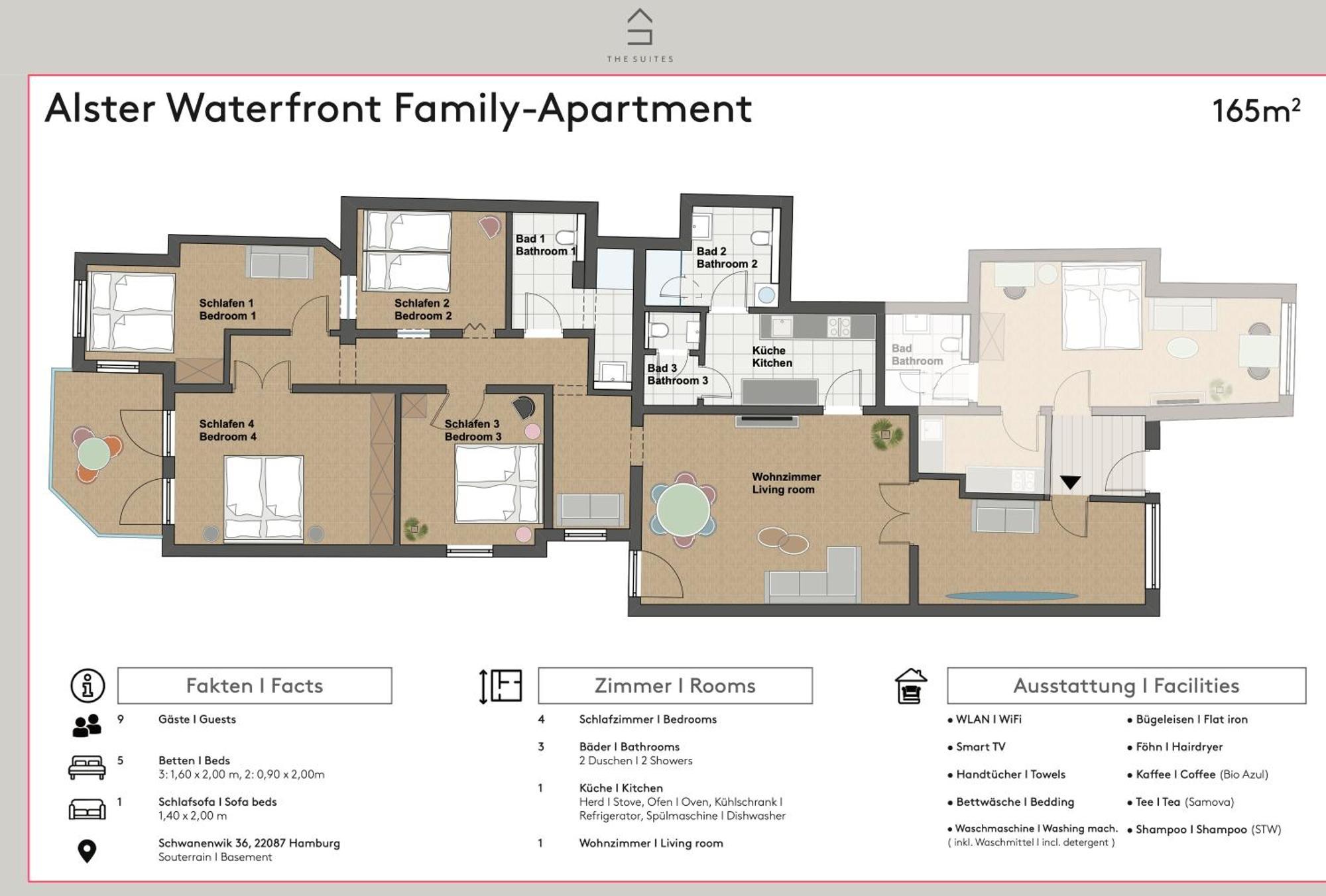 The Suites Alster Waterfront Family Apartments Hamburg Ngoại thất bức ảnh