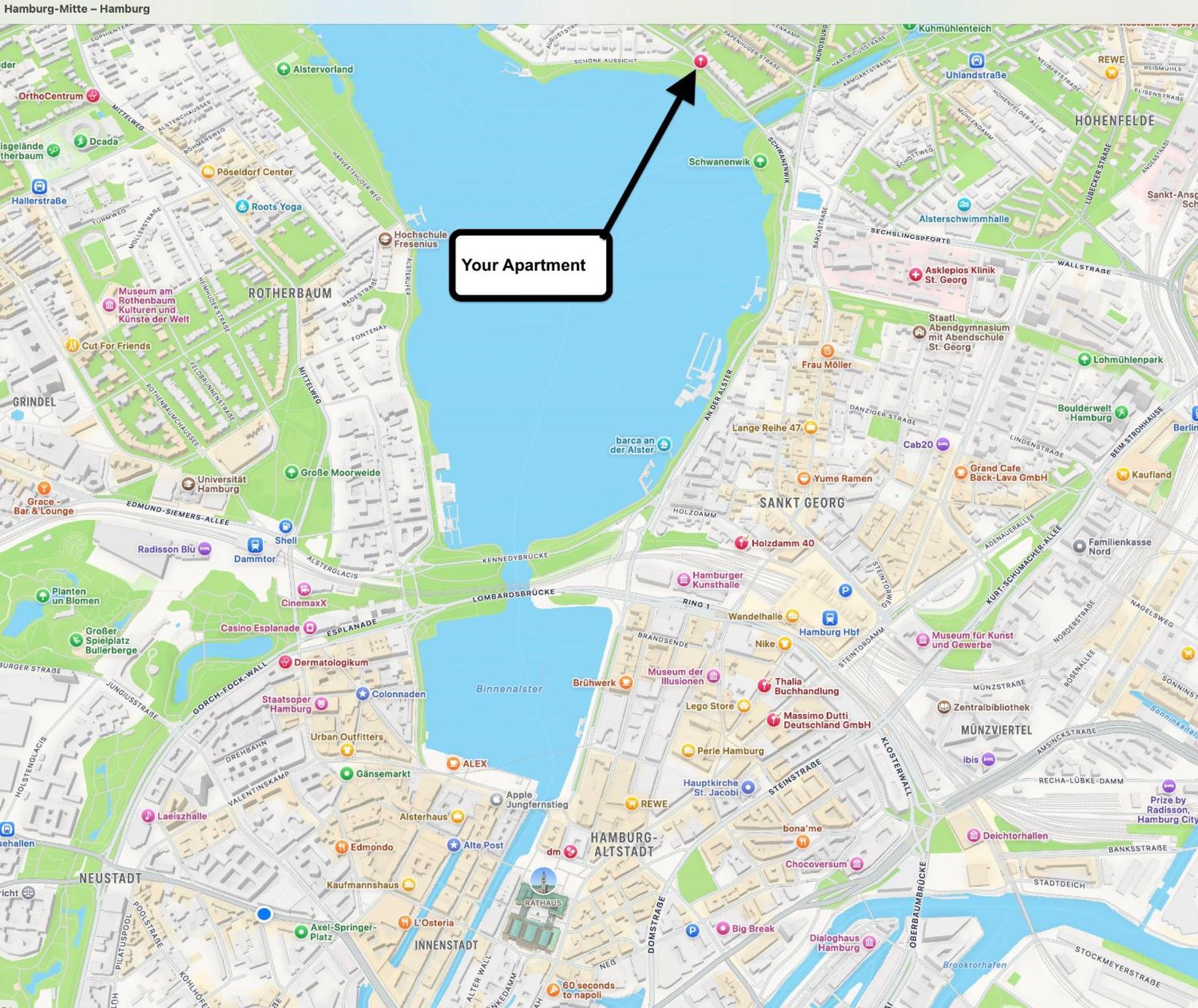 The Suites Alster Waterfront Family Apartments Hamburg Ngoại thất bức ảnh